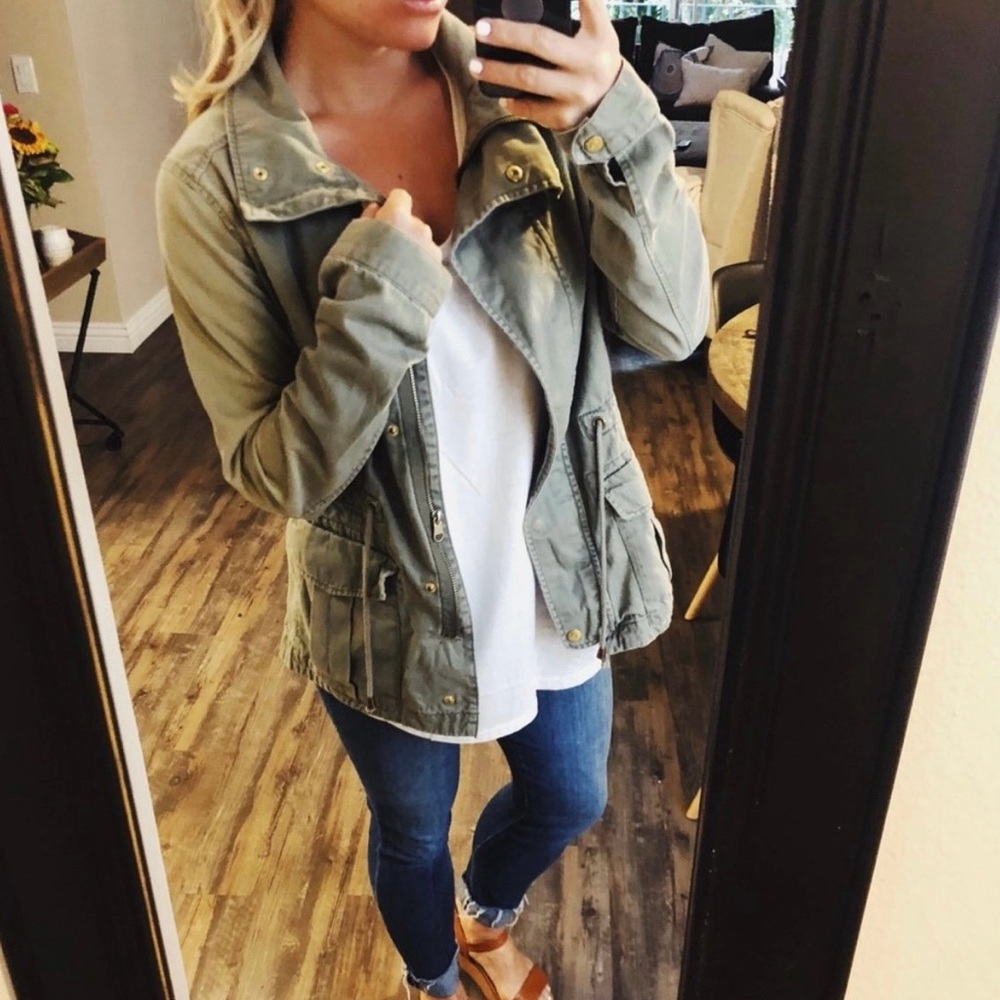 H&M Cargo Utility Army Jacket